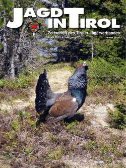 12 MB 02.04.2015 04 Jagd in Tirol: April