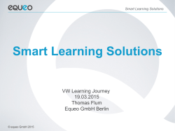 Smart Learning Solutions