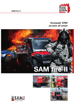 SAM fire II - Brandschutztechnik Müller GmbH