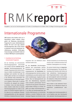 Internationale Programme