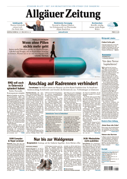Allgäuer Zeitung, Füssen vom 02.05.2015