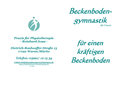 Beckenbodengymnastik f. Frauen ( pdf 505 Kb )