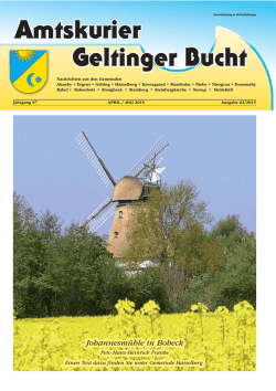 Amtskurier April/Mai 2015