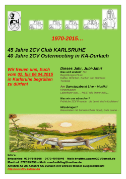 2CV Club Karlsruhe