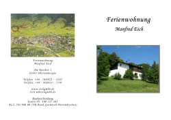 Ferienwohnung Prospekt als PDF