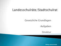 Der Stadtschulrat f&uuml;r Wien