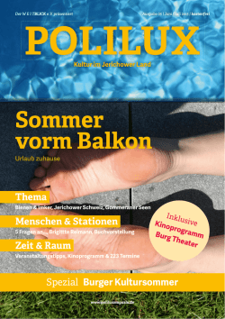 Jetzt kostenfrei erh&auml;ltlich: Ausgabe 05 | Juni/Juli 2015