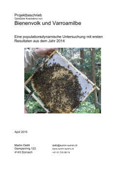 Bienenvolk und Varroamilbe - summ