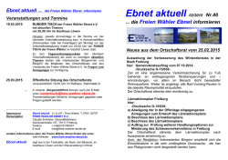 Ebnet aktuell 02/2015 Nr.40