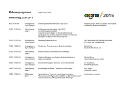 Rahmenprogramm