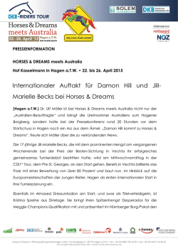 Internationaler Auftakt f&uuml;r Damon Hill und Jill