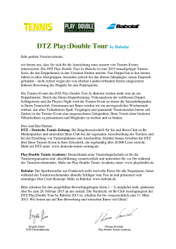 DTZ Play:Double Tour by Babolat