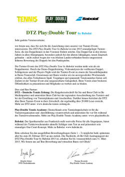 DTZ Play:Double Tour by Babolat