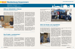 asb-magazin - ASB-Landesverband Mecklenburg