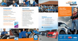 Folder Autocenter Lill 2015 - Autocenter Lill, Kaufbeuren