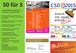 g&uuml;ltig - CSD Kiel