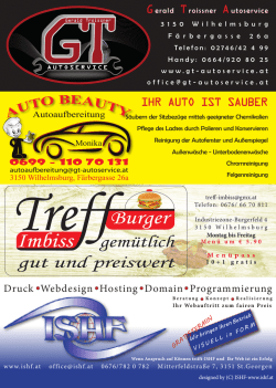 Imbiss - GT-Autoservice