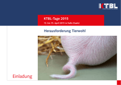 KTBL-Tage 2015