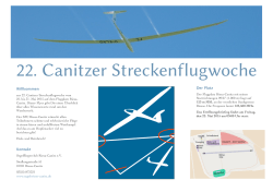 Flyer StreWo2015 - Streckenflugwoche Canitz 2015