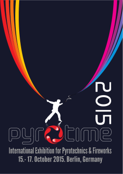 International Exhibition for Pyrotechnics & Fireworks
