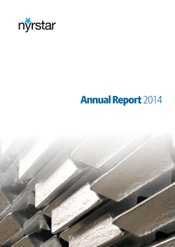 Annual Report 2014 document
