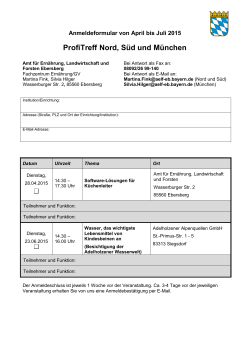 Anmeldeformular April - Juli 2015 110 KB - AELF Ebersberg