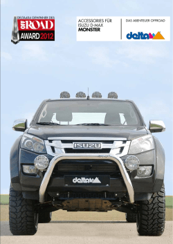 Isuzu D-Max by delta4x4