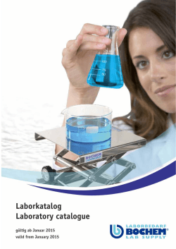BOCHEM Laborkatalog 2015