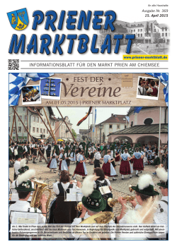 Priener Marktblatt - Prien am Chiemsee