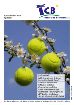 TCB-Nachrichten April 2015 - tc