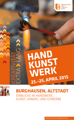 HAND KUNST WERK - Hammerschmiede Burghausen