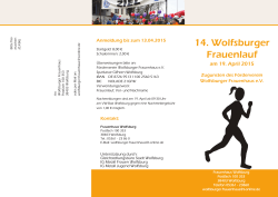 14. Wolfsburger Frauenlauf