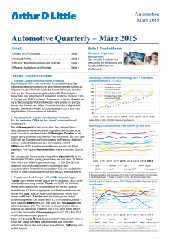 Automotive Quarterly März 2015