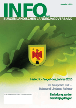 Habicht &ndash; Vogel des Jahres 2015 Im Gespr&auml;ch mit