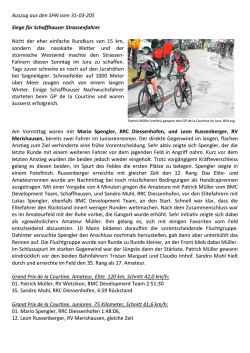 GP La Courtine - RRC Diessenhofen
