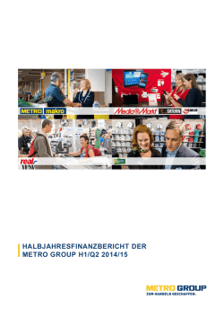 Halbjahresfinanzbericht H1/Q2 2014/15, PDF 1,03 MB