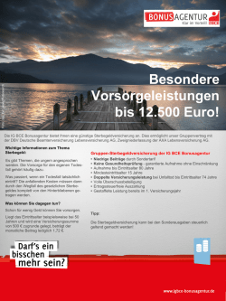 Handzettel mit Beitragsabelle und beschreibbarer Beitrittserkl&auml;rung