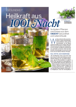 Heilkraft aus 1001 Nacht - EthnoMed
