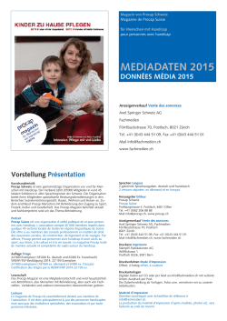 Procap Mediadaten 2015 als pdf