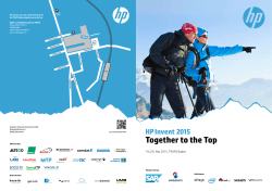 HP Invent 2015 Together to the Top
