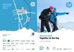 HP Invent 2015 Together to the Top