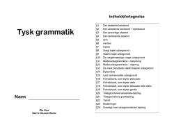 Tysk grammatik