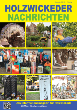 Ausgabe Frühling 2015 (pdf-Datei)