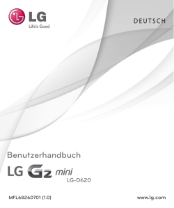 LG G2 mini Bedienungsanleitung