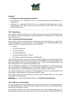 4. Sitzung am 19.03.2015