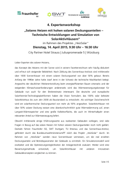 Heiz Solar Expertenworkshop04 Programm