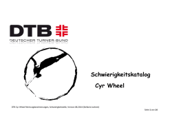 DTB Schwierigkeitskatalog Cyr Wheel (Version 2015)