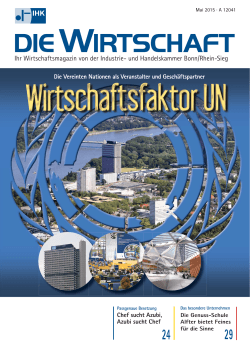 Umschlag Mai 2015.indd - IHK Bonn/Rhein-Sieg