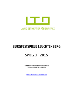 Pressemappe DES KAISERS NEUE KLEIDER