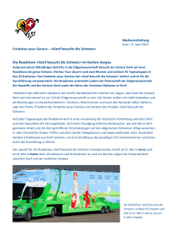 Pressemitteilung – Aargau – 13.04.2015 ()